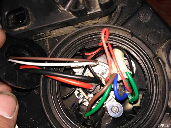 安装透镜接线问题