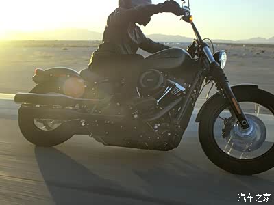 哈雷全新发布2018款软尾街霸