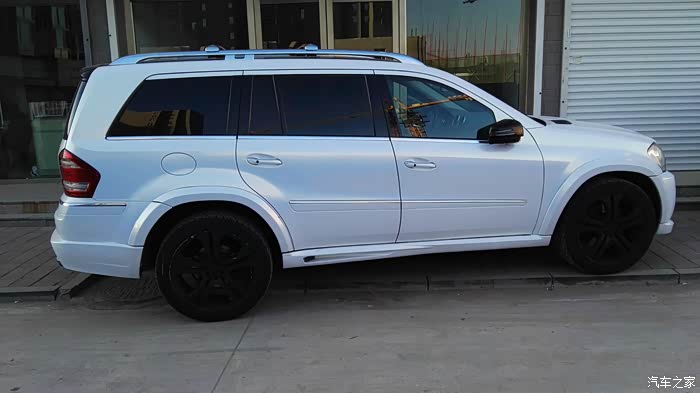 实拍改装后奔驰gl450