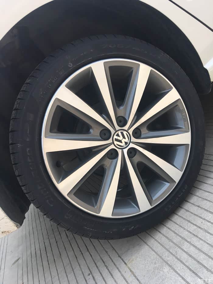 换进口ronal16寸轮毂polo专用