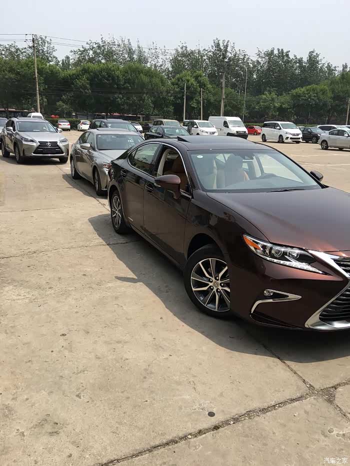 es300h琥珀提车验车小作业