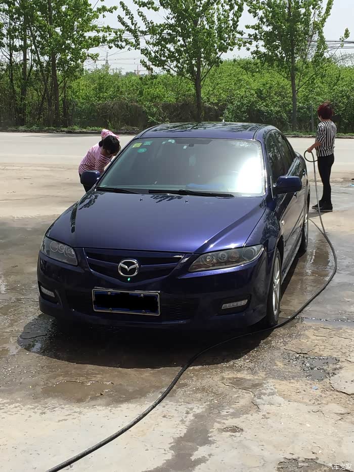 【图】蓝色马六轿跑---情怀_马自达6论坛_汽车之家论坛