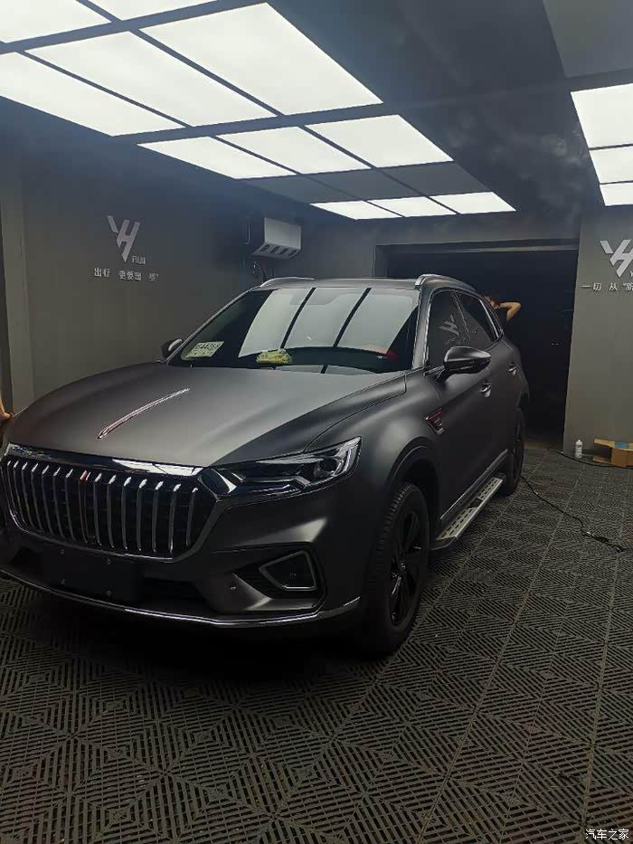 【图】hs5改装黑武士 帅的一批_红旗hs5论坛_汽车之家论坛