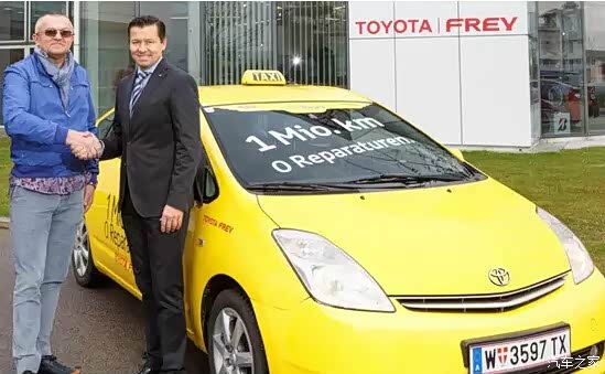 百万公里无维修的普锐斯出租车
