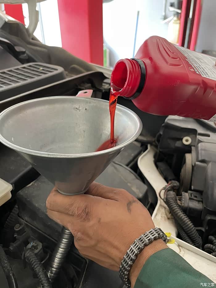 9万公里换变速箱油