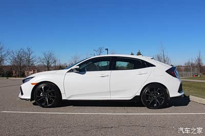 迟来的海外十代思域两厢版本返图 加拿大顶配sport touring版