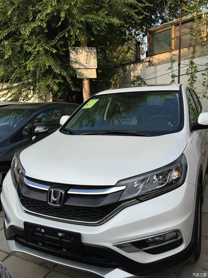 小白本田crv2015款提车记