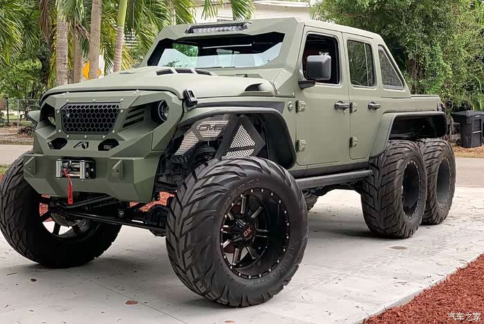 【图】全时六轮驱动的吉普车,够不够野_牧马人新能源论坛_汽车之家