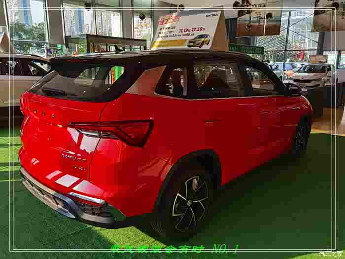 静态体验红色柯米克gt外观内饰