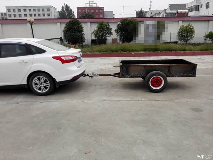12年福克斯拖车钩改装拖车设计制作有梦想就去实现