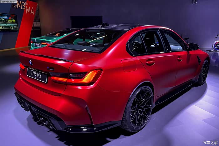 磨砂橙,宝马g80 m3[二哈],太艳了这个颜色.