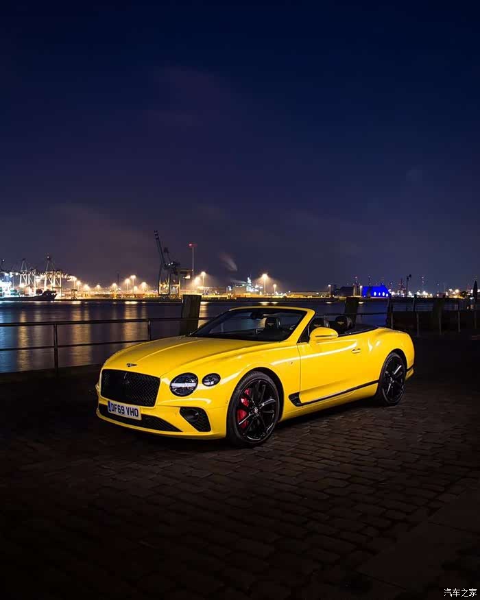 【图】这台黄色宾利敞篷真的超级无敌帅_宾利论坛_汽车之家论坛
