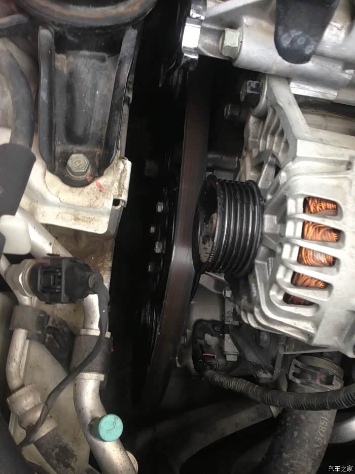 【图】【自己动手】更换k5发动机皮带_起亚k5论坛_汽车之家论坛