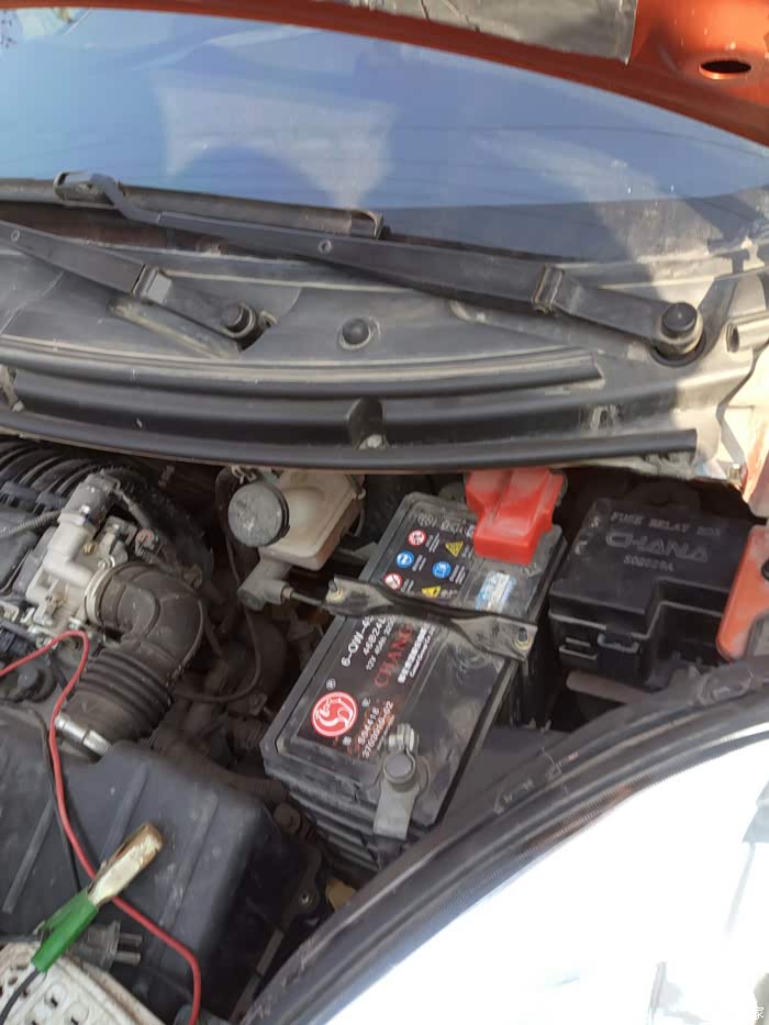 【图】记小奔第一次充电_奔奔mini论坛_汽车之家论坛