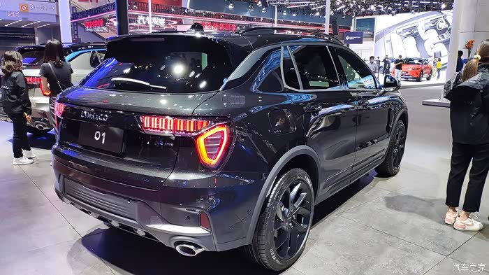 新款领克01,在2020年广州车展实车亮相