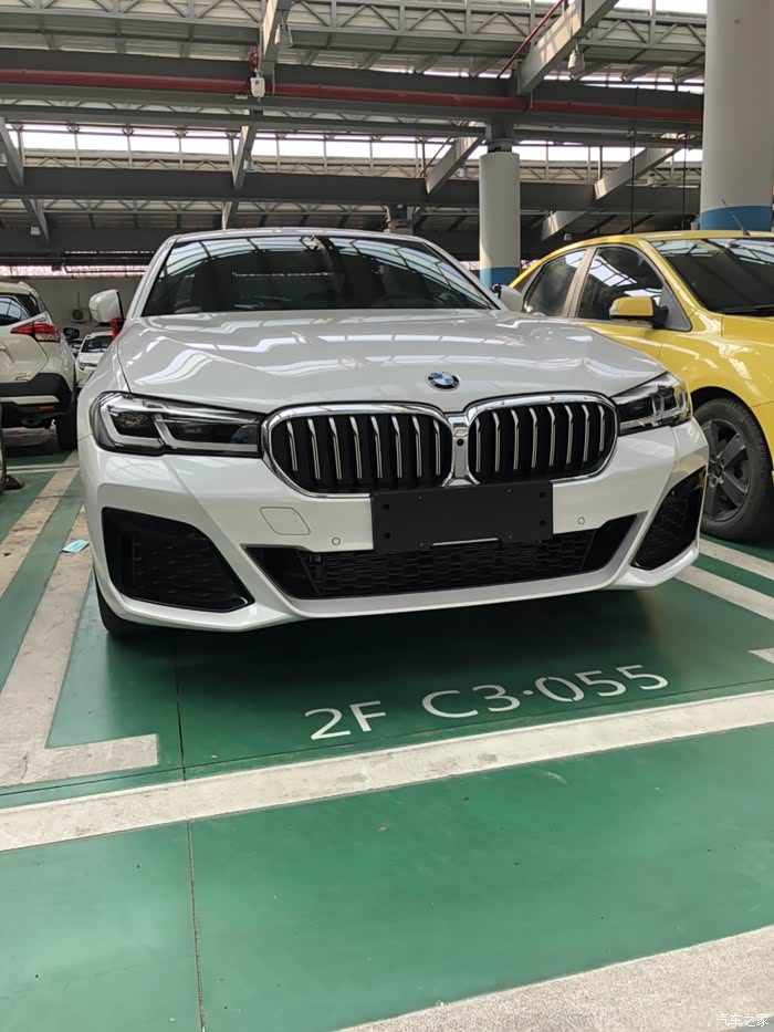 【图】2021五系尊享提车作业_宝马5系论坛_汽车之家论坛