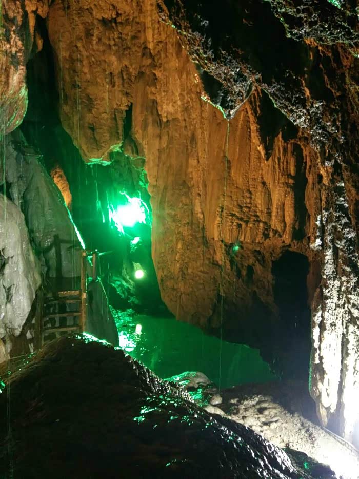 水帘仙宫内景,溶蚀奇观