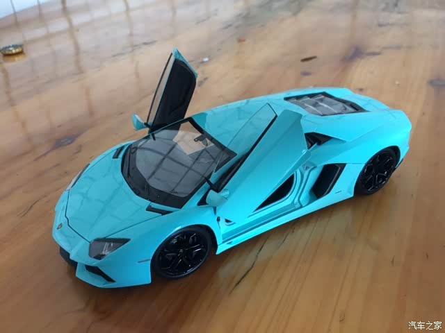 忙活了两个月的手工兰博基尼
