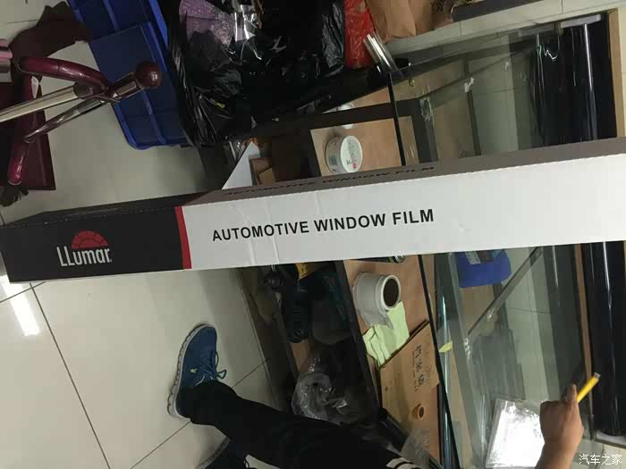 养车之家奔驰glc龙膜镀晶小记