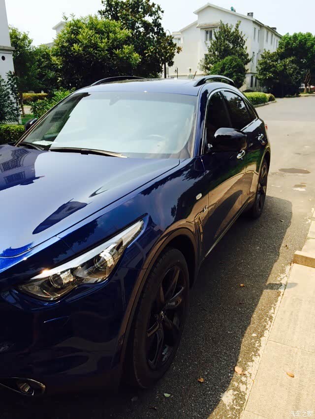 英菲尼迪qx70绝影透明保护膜及选车用车感受