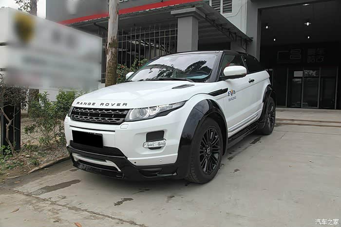 【图】极光黑白配车身!_揽胜极光论坛_汽车之家论坛