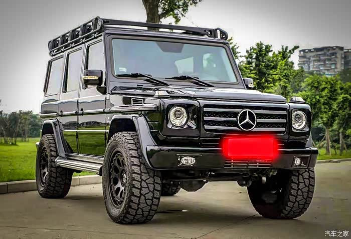 奔驰大g简单的改装一下,也是非常的不错的哦