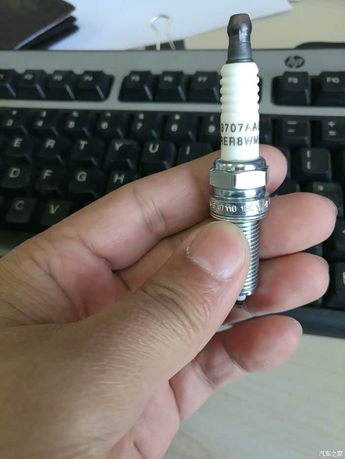 4s店火花塞还可以,有图有真相,仅供大家参考.