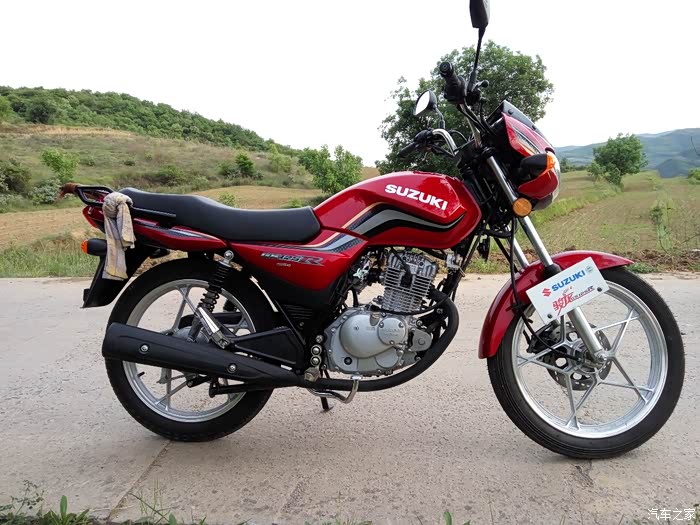 【图】买了个冷门库存车,铃木骏龙gs125r,给大家看看_摩托车论坛_汽车