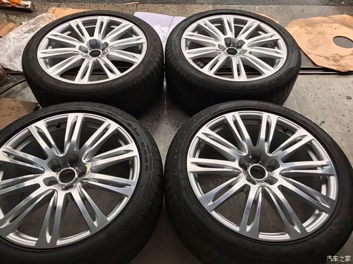 【图】a8 w12轮毂 无划痕无修复无磕痕原厂锻造_奥迪a8论坛_汽车之家