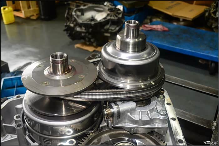 海马普力马cvt变速箱故障压力缸链条断裂不走车问题维修