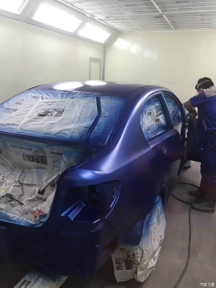 长城c50最新案例改装改色