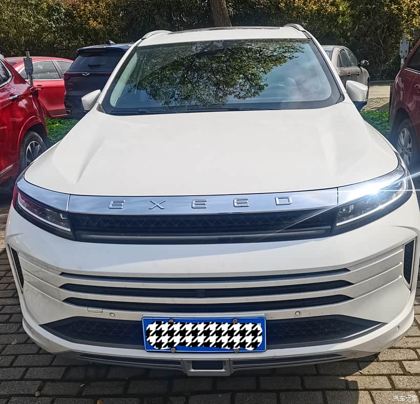 星途lx伴我一起去郊游!改油漆颜色更靓!