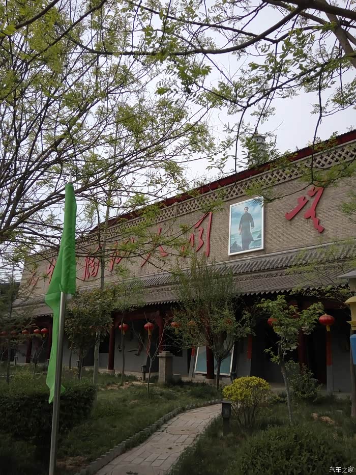 陕西cs35车友会春色怡人漫步金源山庄