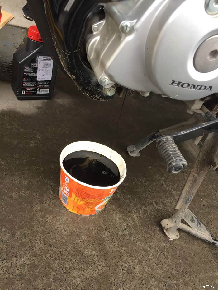 【图】cb125换机油_摩托车论坛_汽车之家论坛