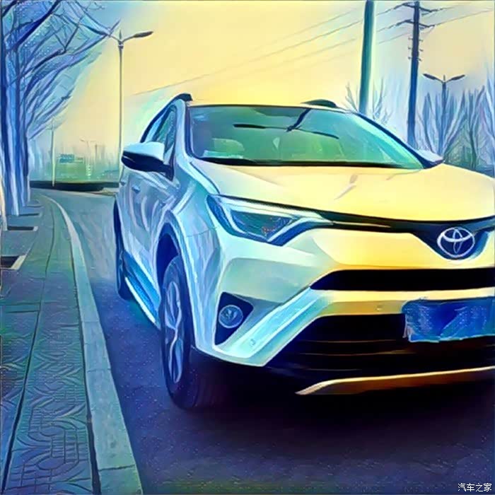 冬天里的伪装者荣放贴hybrid标