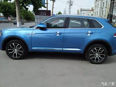 大迈x7蓝色好漂亮