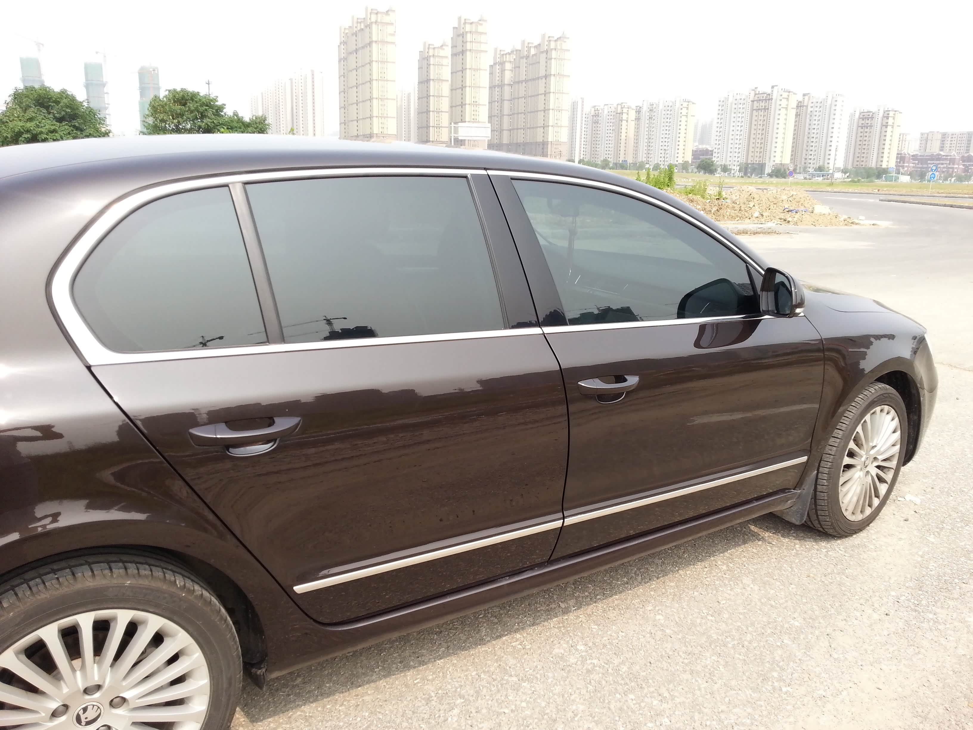 琥珀棕补漆效果,大伙来瞧瞧