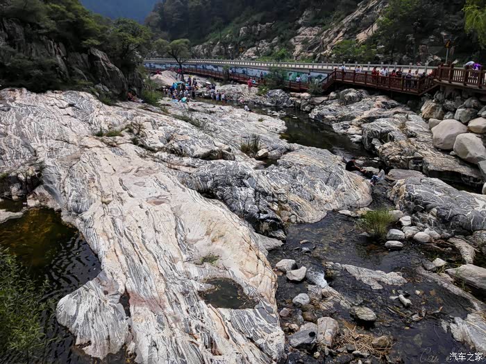 因车友一帖子带来的出行游览泰山彩石溪