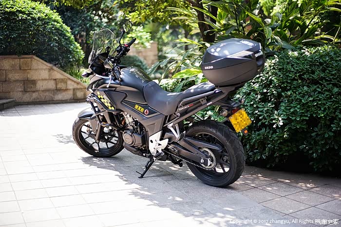 【图】cb500x加装夏德尾箱,看上去还挺合适的~_摩托车论坛_汽车之家