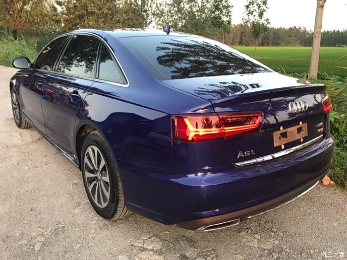 娶你…只为你那身与众不同的着色! 奥迪a6l 探索蓝提车
