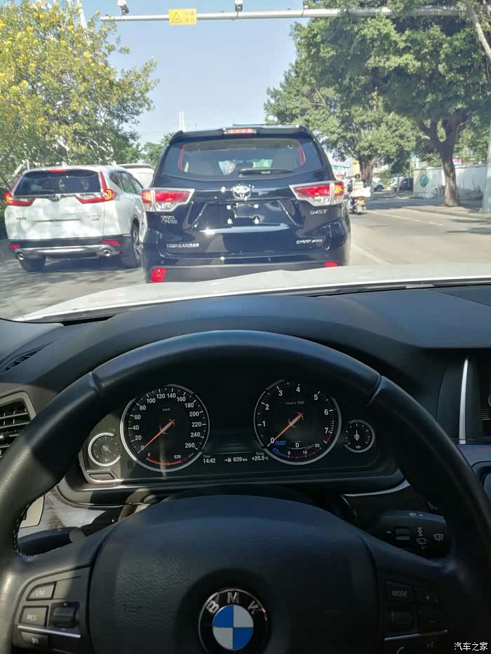 提车回家的路上越来越爱汉