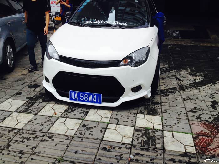 【图】国内稀有改装物种 mg3 上_名爵3论坛_汽车之家论坛