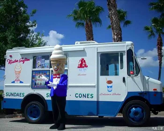 冰淇淋售卖车