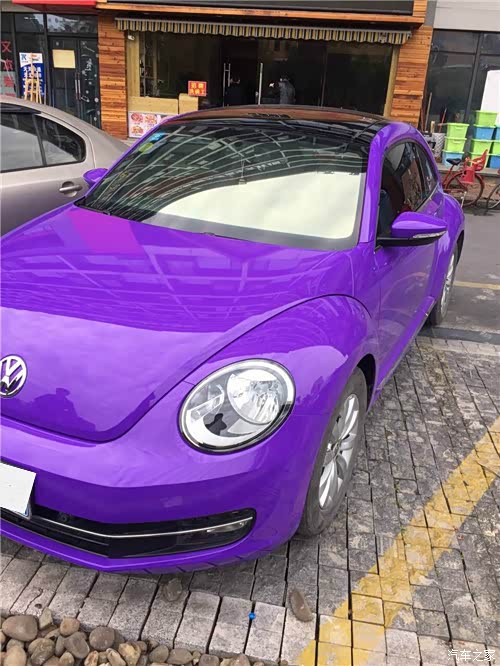 时尚搭配——甲壳虫闪耀的紫装