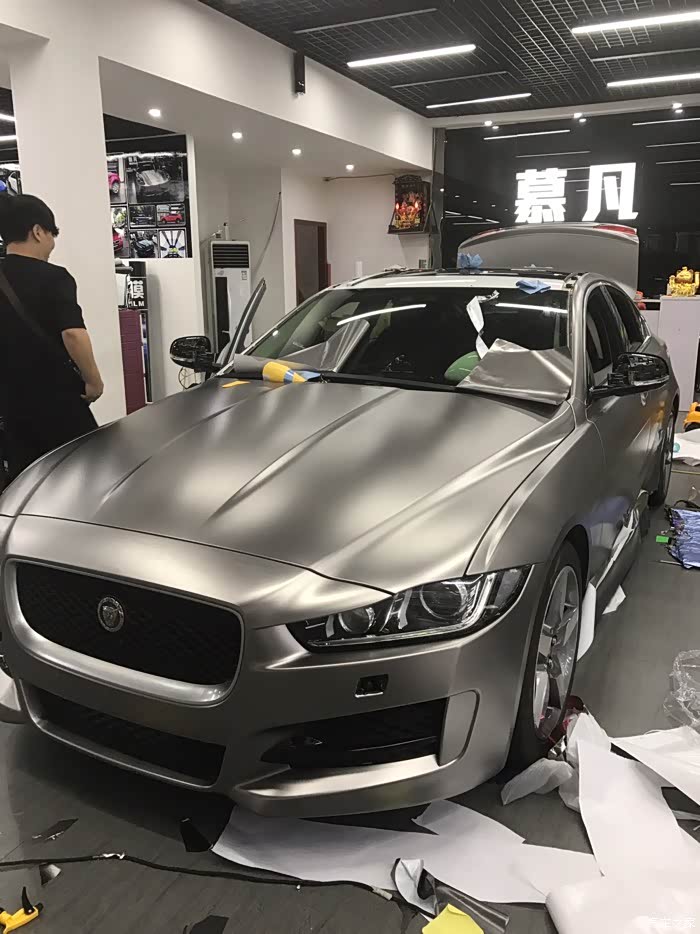 【图】前阵子贴的膜,发出来大家看看_捷豹xe/xel论坛_汽车之家论坛