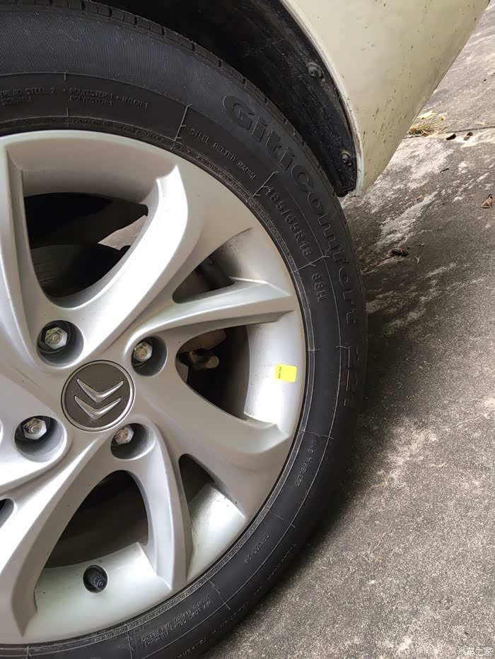 出四条原厂佳通18565r15胎,行驶几千公里