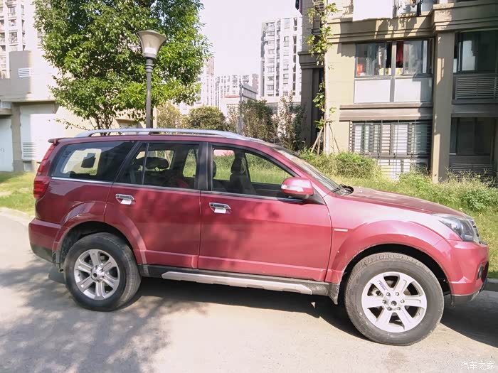 后 h5经典红色.第二弹提车作业_哈弗h5论坛_汽车之家论坛