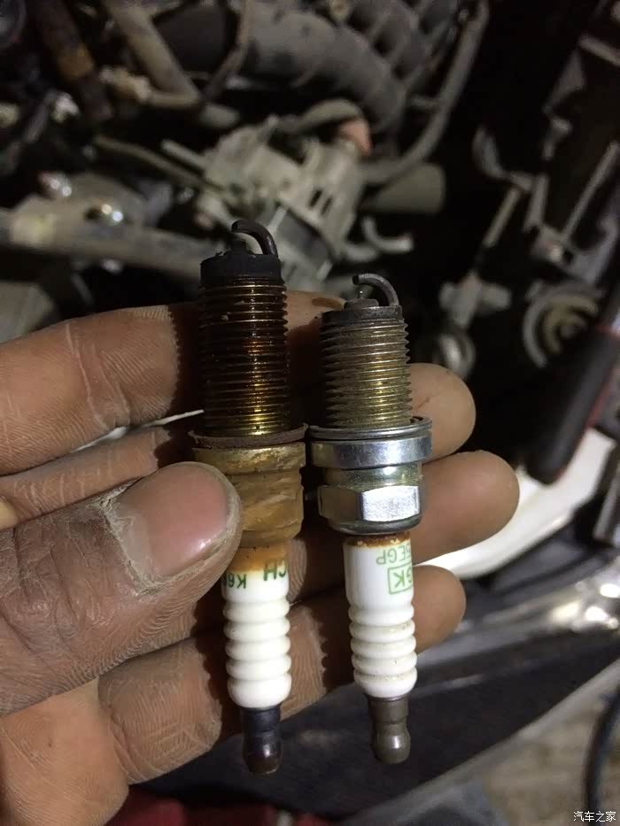 91机子的火花塞大家都都平头还是尖头的
