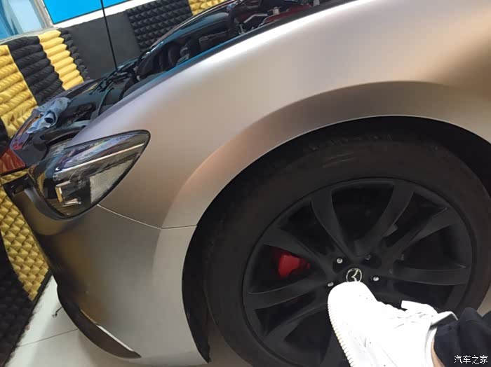 【图】17魂动红改电光灰_阿特兹论坛_汽车之家论坛