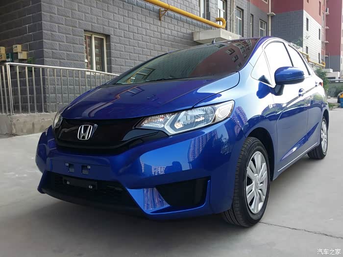 飞度818海洋蓝提车